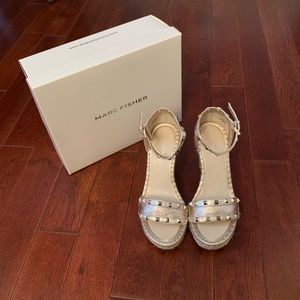 Marc Fisher Kegan Espadrille Wedge Sandals